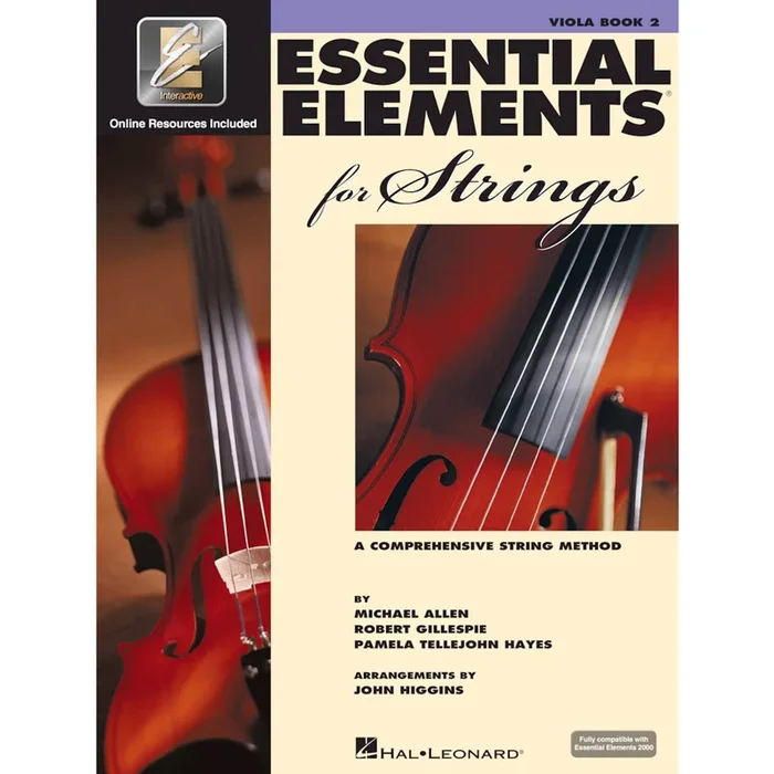 HAL LEONARD HL00868058 Essential Elements Viola Strings – Book 2