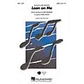 Hal Leonard Lean on Me SATB by Kirk Franklin arranged by Andre Williams Standard
