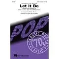 Hal Leonard Let It Be SATB a cappella by The Beatles arranged by Mark Brymer Standard