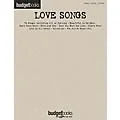 Hal Leonard Love Songs Budget Piano, Vocal, Guitar Songbook Standard