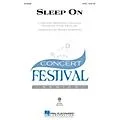 Hal Leonard Sleep On SAB by Hayley Westenra Arranged by Roger Emerson Standard