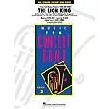 Hal Leonard The Lion King – Young Concert Band Series Level 3 arranged by John Higgins Standard