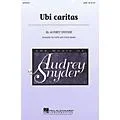 Hal Leonard Ubi Caritas SATB composed by Audrey Snyder Standard