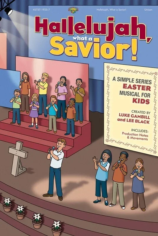 Hallelujah What A Savior Unison/2Pt