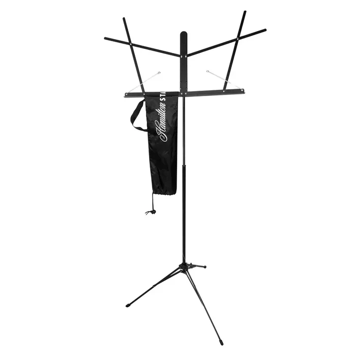 Hamilton Folding Music Stand with Auto Clutch and Carrying Bag