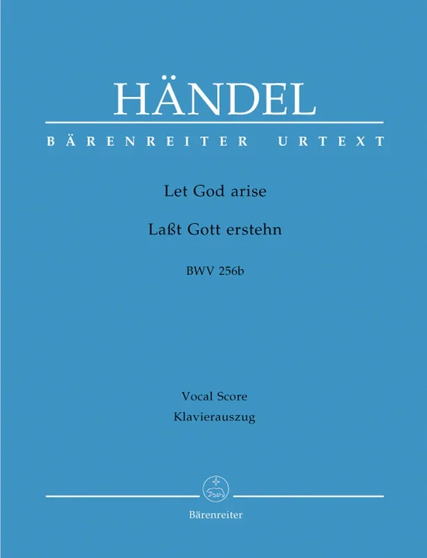 Handel: Let God Arise Piano Reduction – Vocal Score