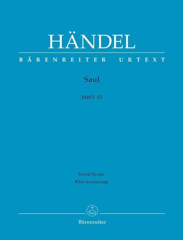Handel: Saul HWV53 – Vocal Score (German, English)