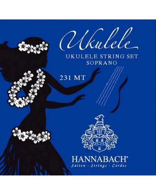 Hannabach 231 MT Soprano Ukulele Strings, European Tuning