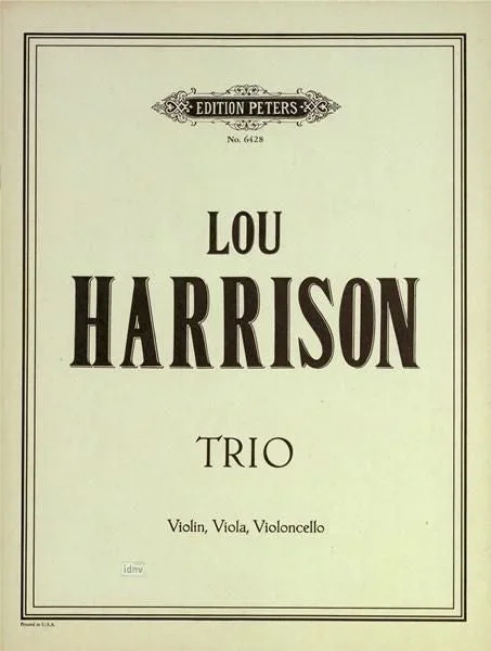 Harrison: String Trio
