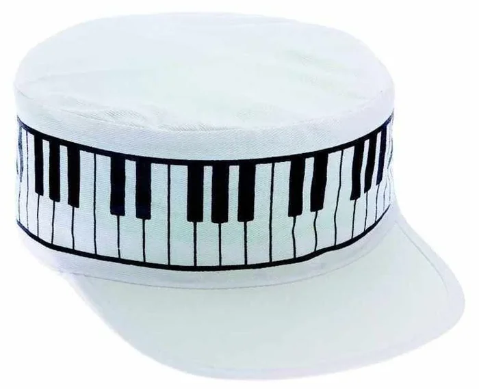 Hat Keyboard White