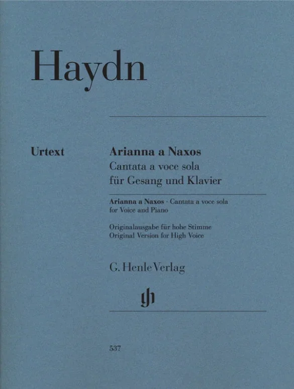 Haydn: Arianna a Naxos, Hob. XXVIb:2