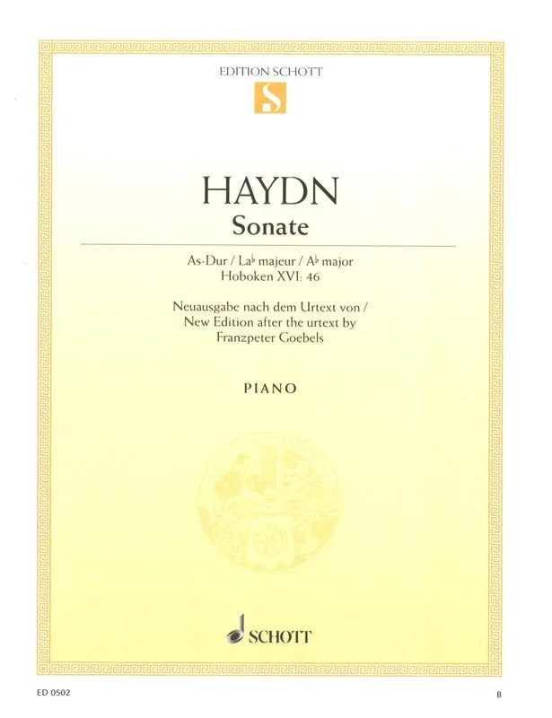 Haydn: Piano Sonata in A-flat Major, Hob. XVI: 46