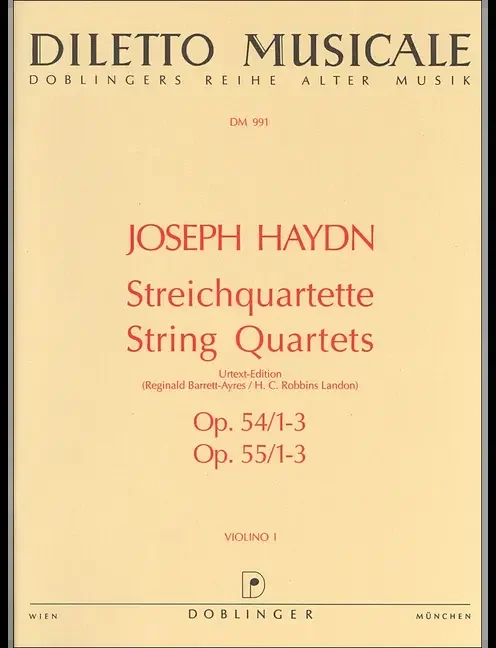 Haydn: String Quartets, Op. 54 & 55, Hob. III:57-62