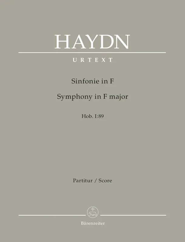 Haydn: Symphony in F Major, Hob. I:89