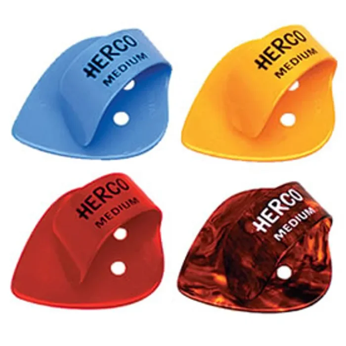 Herco Heavy Thumb Pick – Flat – Model J913 (Single Pick)
