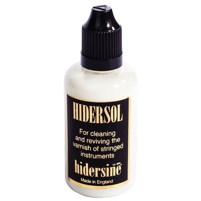 Hidersine Hidersol Cleaner & Varnish Reviver, 50ml Bottle for String Instruments