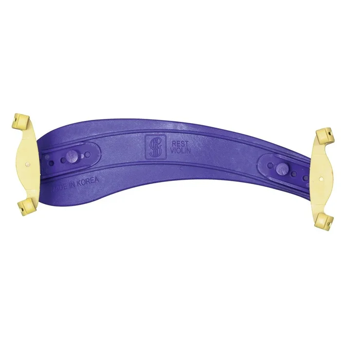 Hidersine Shawbury 3/4 – 1/2 Violin Shoulder Rest, Purple, Adjustable Height