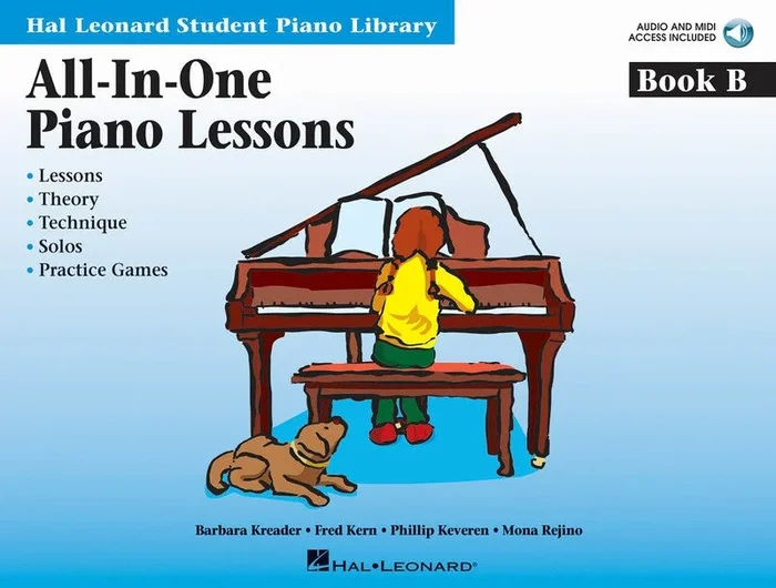 HLSPL All-in-One Piano Lessons Book B