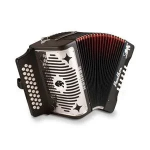 Hohner Panther Accordion – Black F/Bb/Eb