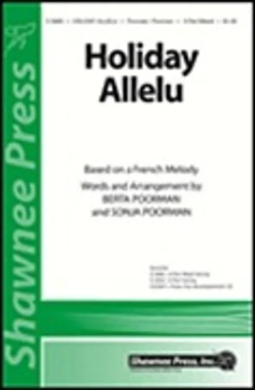 Holiday Allelu 2-Part Book