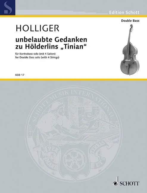 Holliger: unbelaubte Gedanken zu Hölderlins “Tinian “