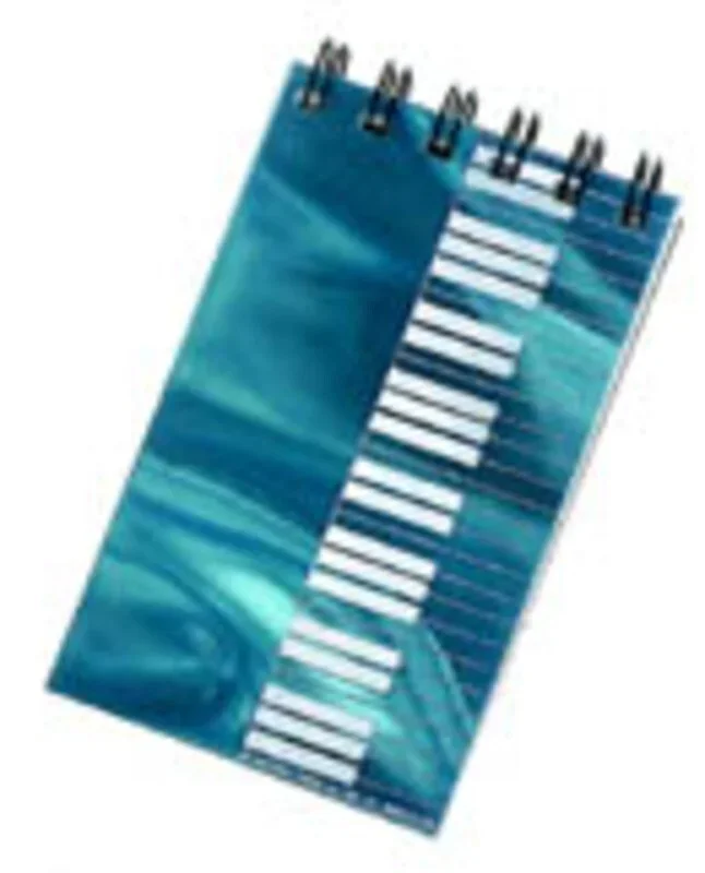 Hologram Spiral Notebook Keyboard (Spiral Bound Book)
