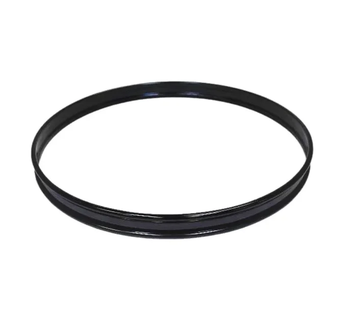Holy Drums 18″ Steel Bass Drum Hoop, Black Plated