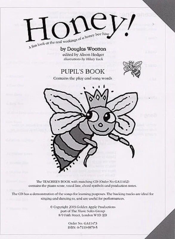 Honey! Musical Pupil Book/CD Wootton