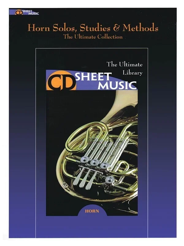 Horn Solos Studies and Methods CD Rom (CD-Rom Only)
