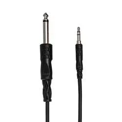 Hosa CMP-105 Specialty Interconnect – 3.5mm TRS to 1/4in TS – 5ft