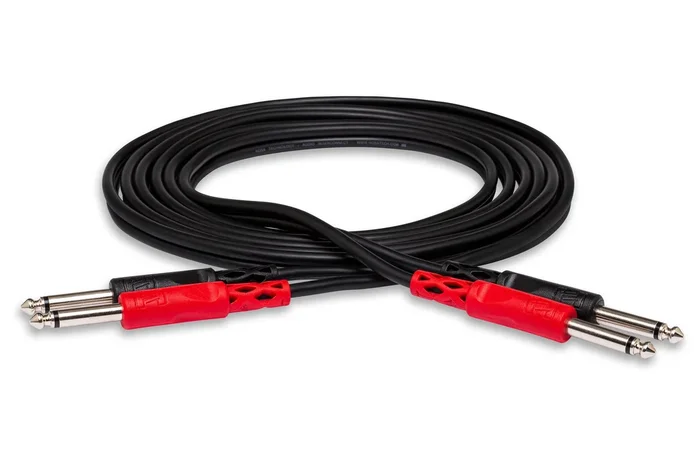 Hosa Stereo Interconnect Dual 1/4″ TS 3M (CPP-203)