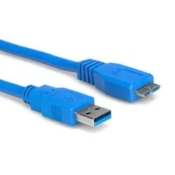 Hosa USB-306AC SuperSpeed USB 3.0 Cable Type A to Micro-B – 6ft