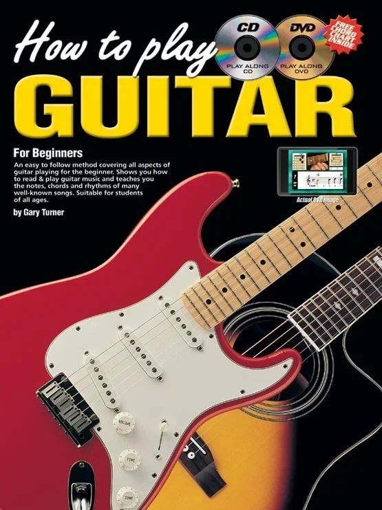 How To Play Guitar For Beginners Book/CD/DVD Book