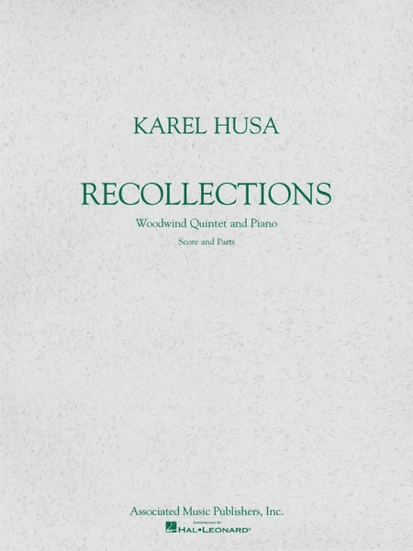 Husa – Recollections Woodwind Quintet/Piano Score/Parts