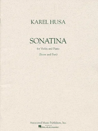 Husa: Sonatina for Violin and Piano