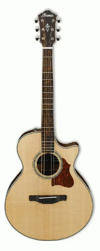 Ibanez AE205JR Acoustic Guitar w/ Pickup & Gigbag (Open Pore Natural)