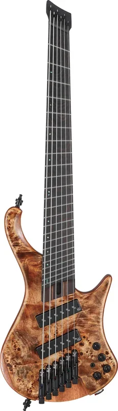 Ibanez EHB1506MSABL Headless Bass Guitar 6-String Multi-Scale Antique Brown Stained Low Gloss w/ Gigbag