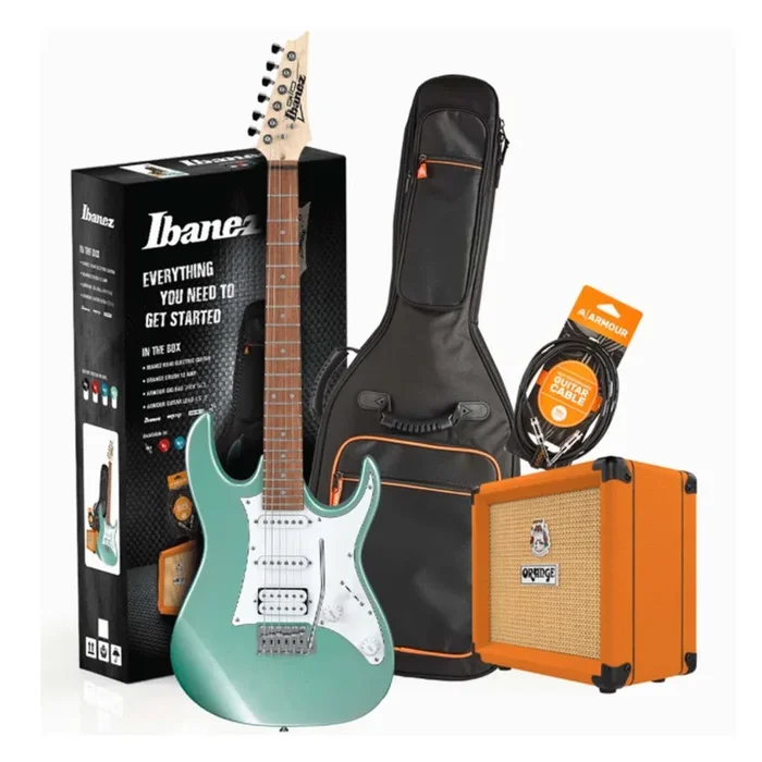 Ibanez RX40 Electric Guitar Pack Mint Green w/ Orange Crush 12 Amp & Bag & Lead – GTPRX40MGNPACK