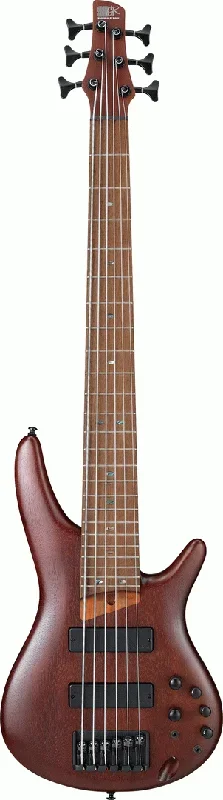 Ibanez SR506E BM Electric 6-String Bass (Brown Mahogany)