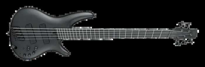 Ibanez SRM5625EX 5 String Multi Scale Electric Bass Guitar Black Satin