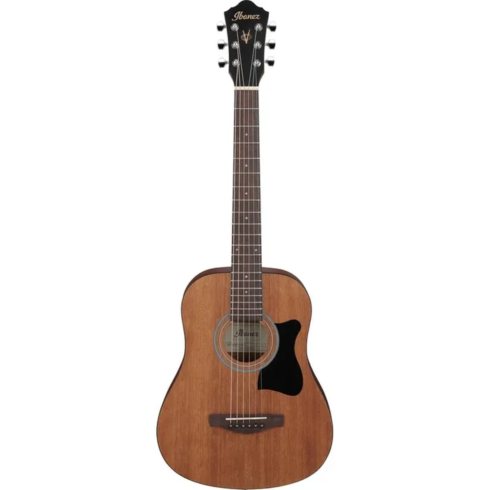 Ibanez V44MINI Acoustic Guitar 3/4 Dreadnought Open Pore Natural w/ Gigbag – V44MINI-OPN