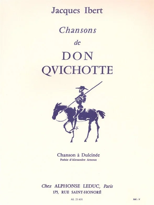 Ibert: Chanson à Dulcinée