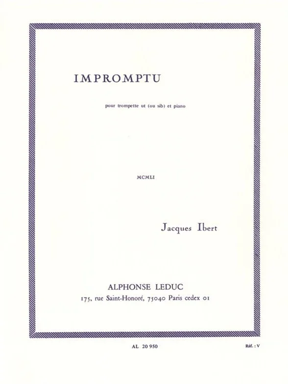 Ibert: Impromptu