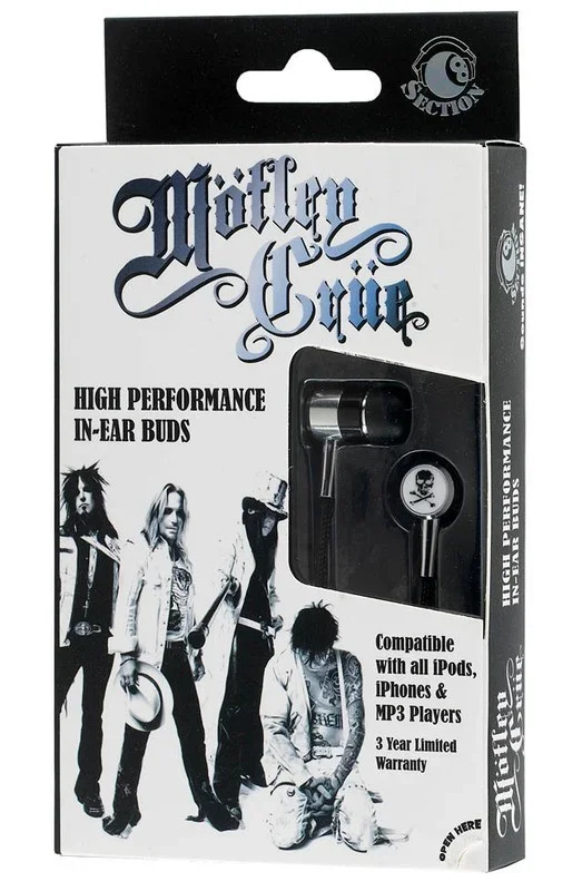 In Ear Buds Motley Crue