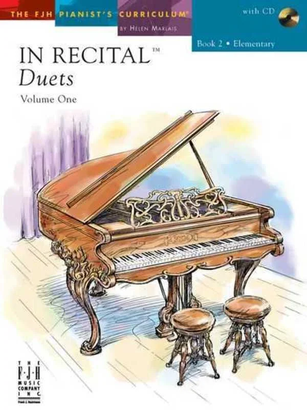 In Recital Duets Vol 1 Book 2/CD (Softcover Book)