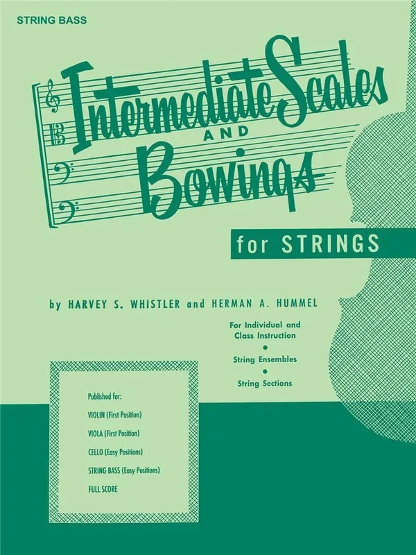 Intermediate Scales and Bowings – Double Bass