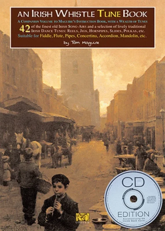 Irish Whistle Tunebook Bookcd