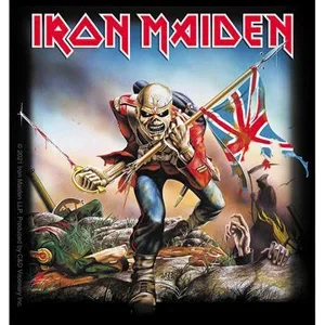 Iron Maiden British Flag Sticker