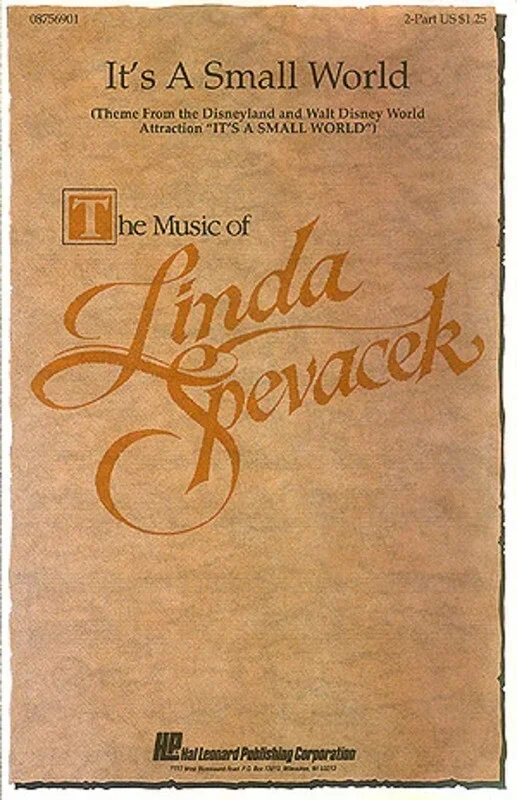 Its A Small World 2 Pt Arr Spevacek (O/P)