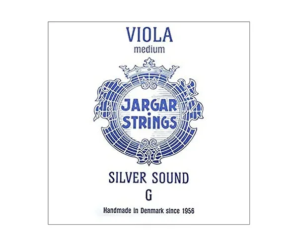 Jargar Viola String C Silver Medium-Blue